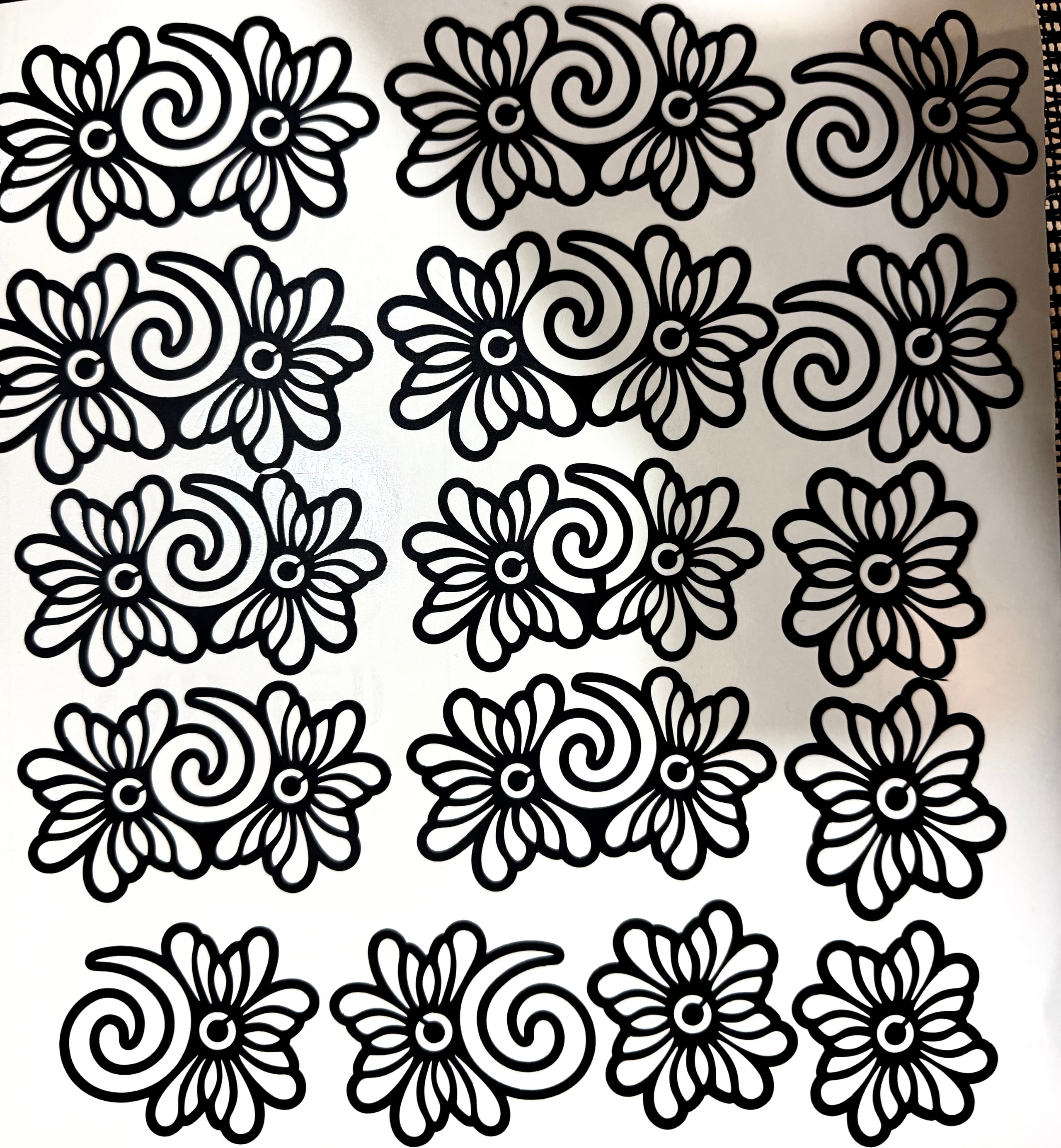 spiral floral
